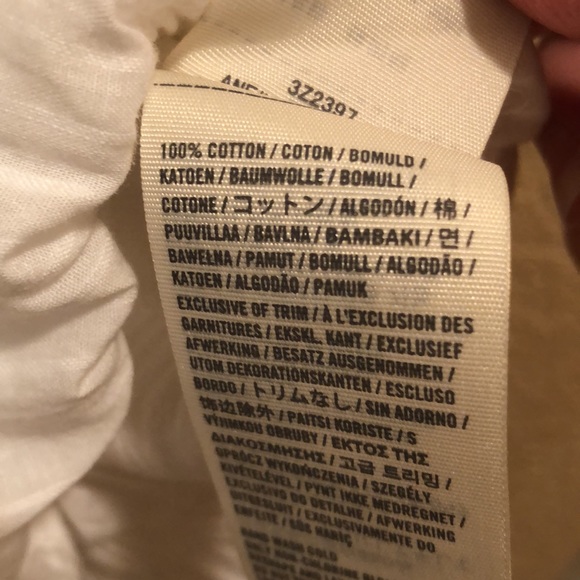 NWOT Vintage Hollister Romantic blouse. Flowers, Sheer & Embroidered details - Picture 8 of 11